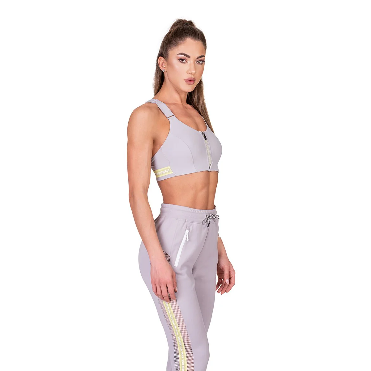 Training Zip Sports Bra for Women - Image 23