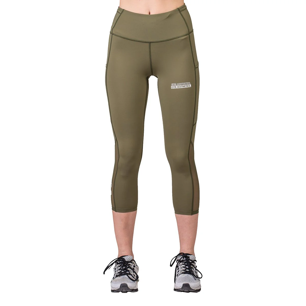 Activewear Workout Cropped Leggings for Women - Image 27