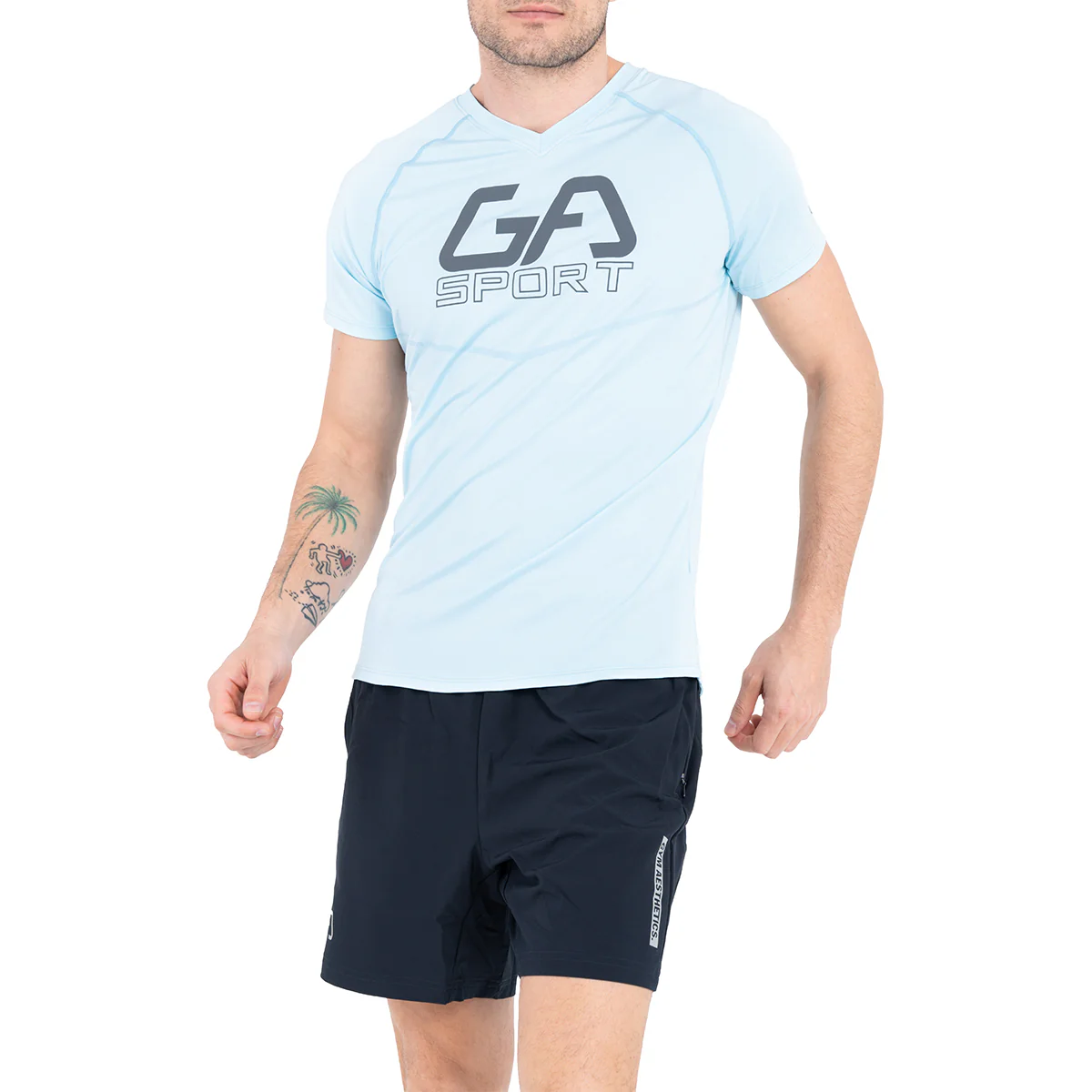 GA Tech Training Wicking Sport Shirt for Men - Image 13