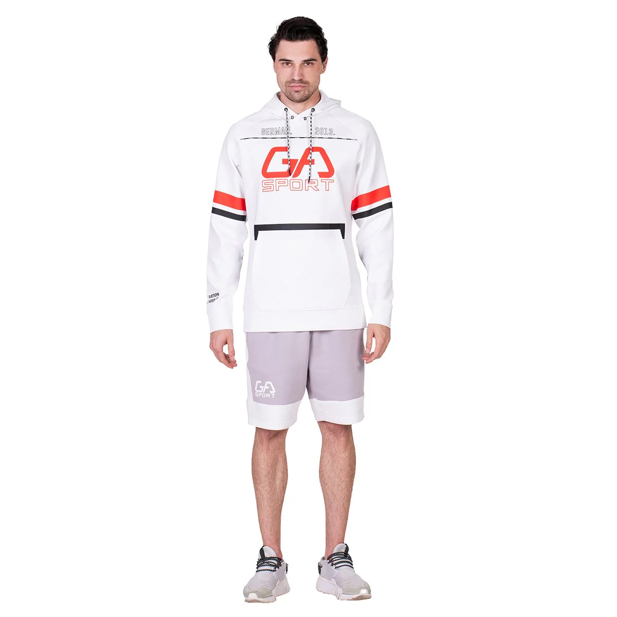 Training Color Blocking Hoodies for Men - Image 11