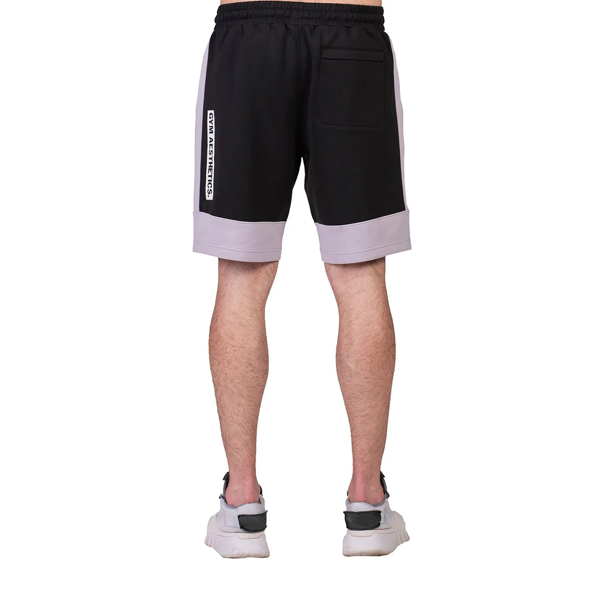 Workout Color Blocking Cotton Touch 9 inch Running Shorts for Men - Image 10