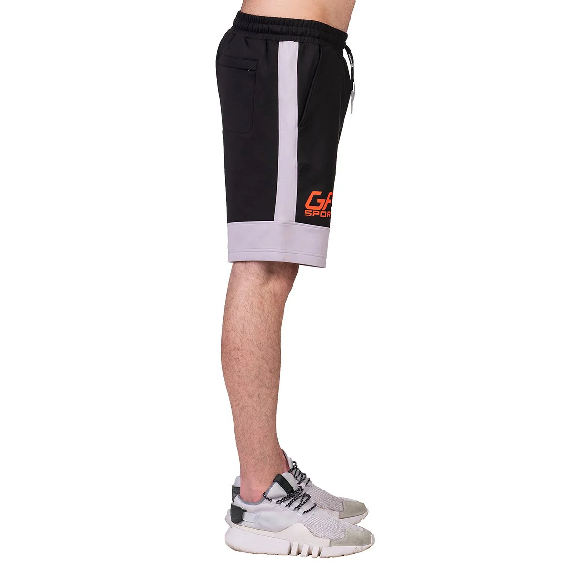 Workout Color Blocking Cotton Touch 9 inch Running Shorts for Men - Image 11