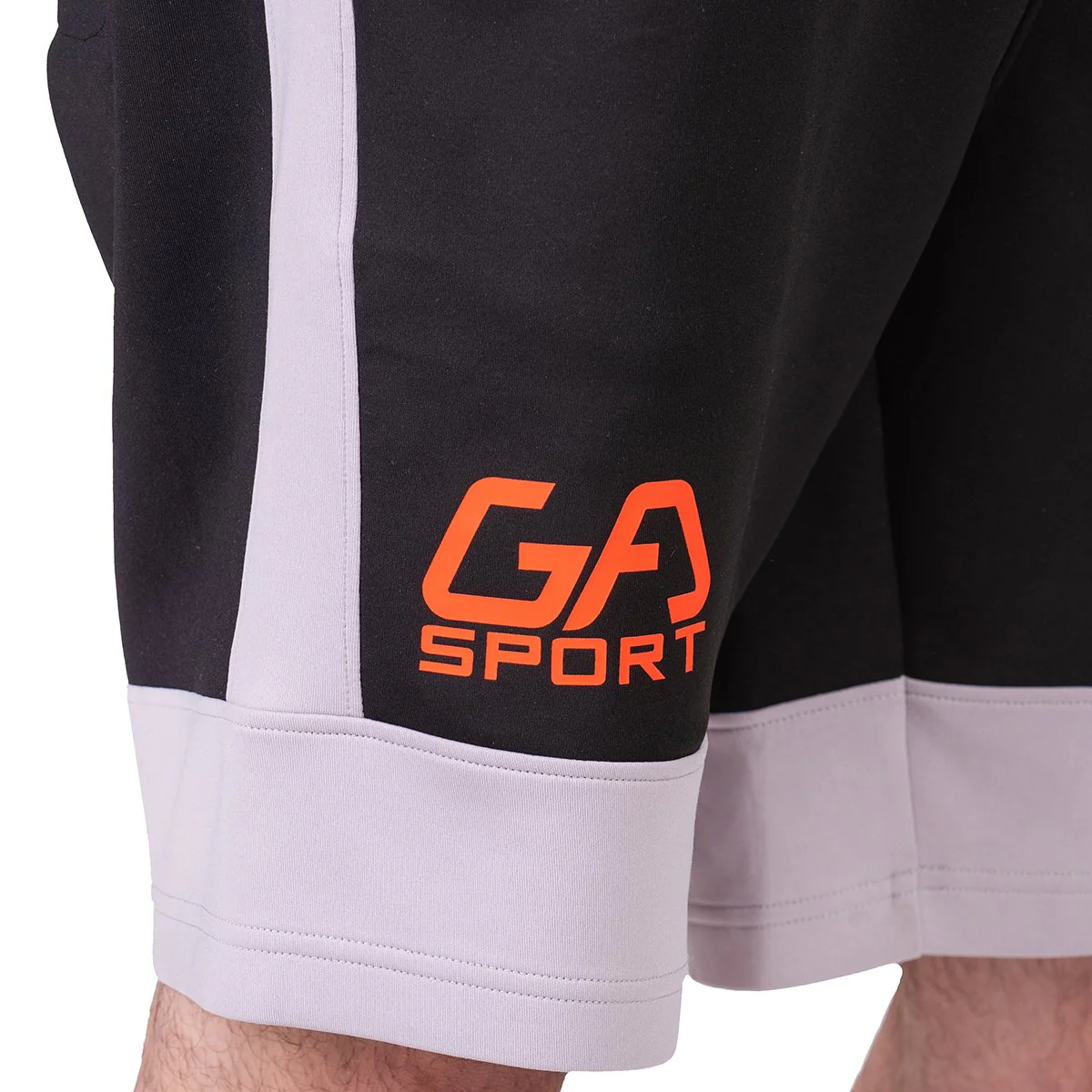 Workout Color Blocking Cotton Touch 9 inch Running Shorts for Men - Image 12