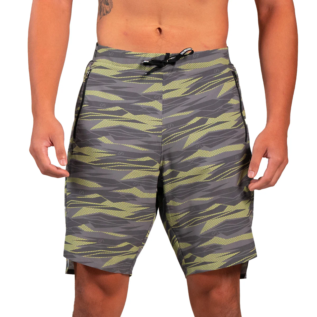 Training Camo 9 inch Running Shorts for Men - Image 8