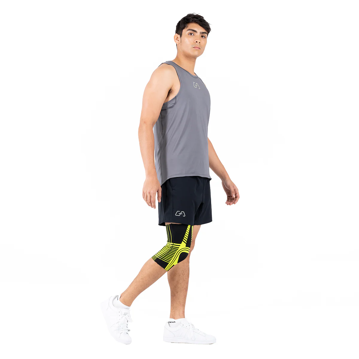 GA Fit Gear PRO - SensELAST® Compression workout knee supporting gear ( 1 Piece ) - Image 27