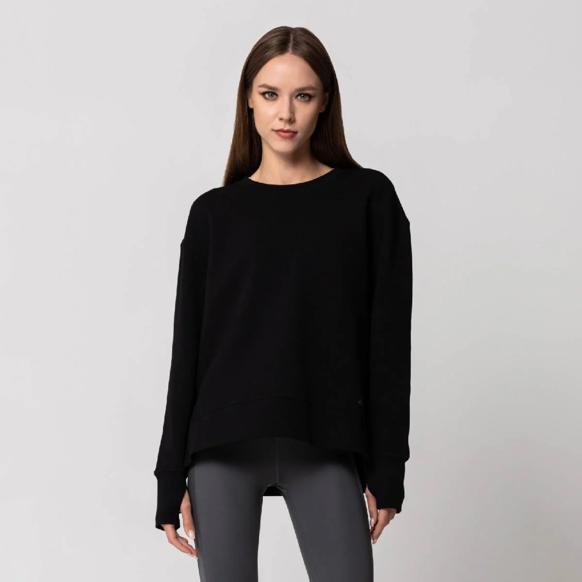 Elongated Everyday Wears Sweatshirt for Women - Image 21