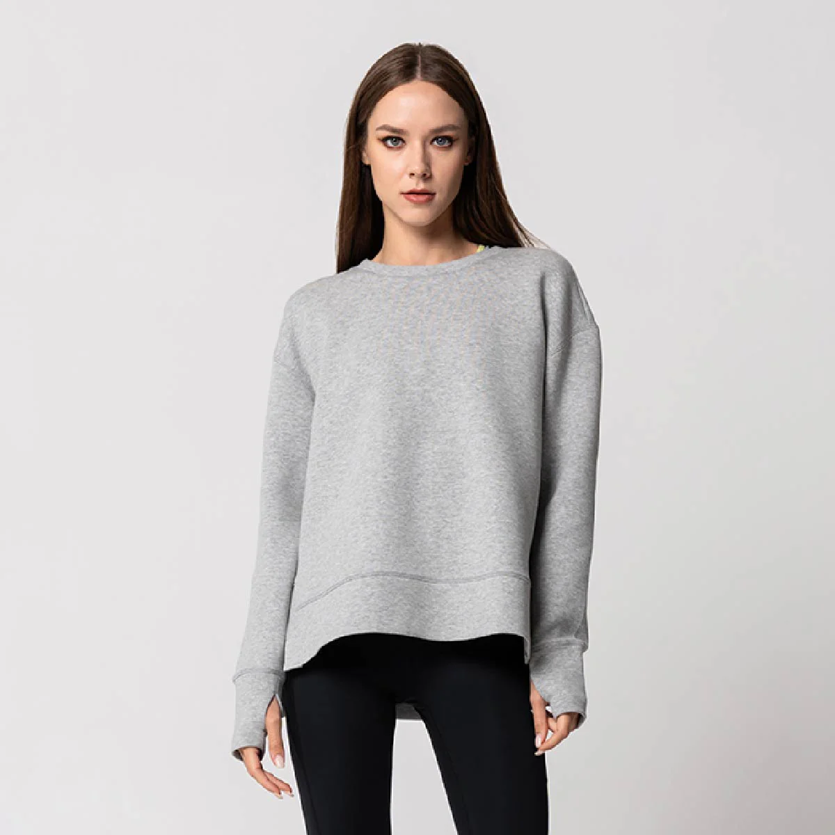 Elongated Everyday Wears Sweatshirt for Women - Image 7