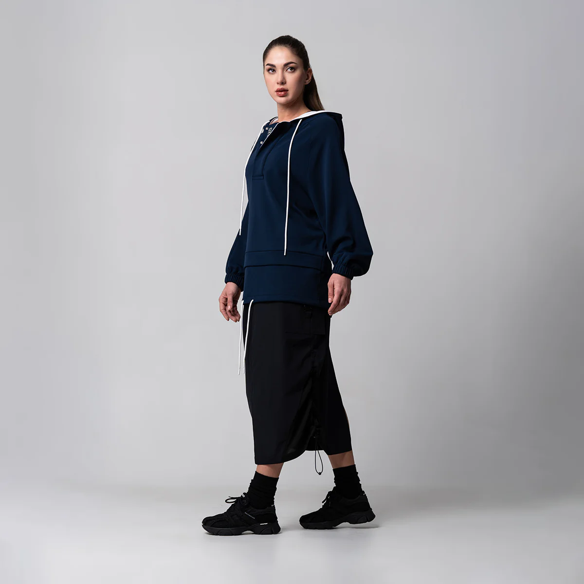 Oversize Everyday Wears Trendy Hoodies Tunic for Women - Image 12