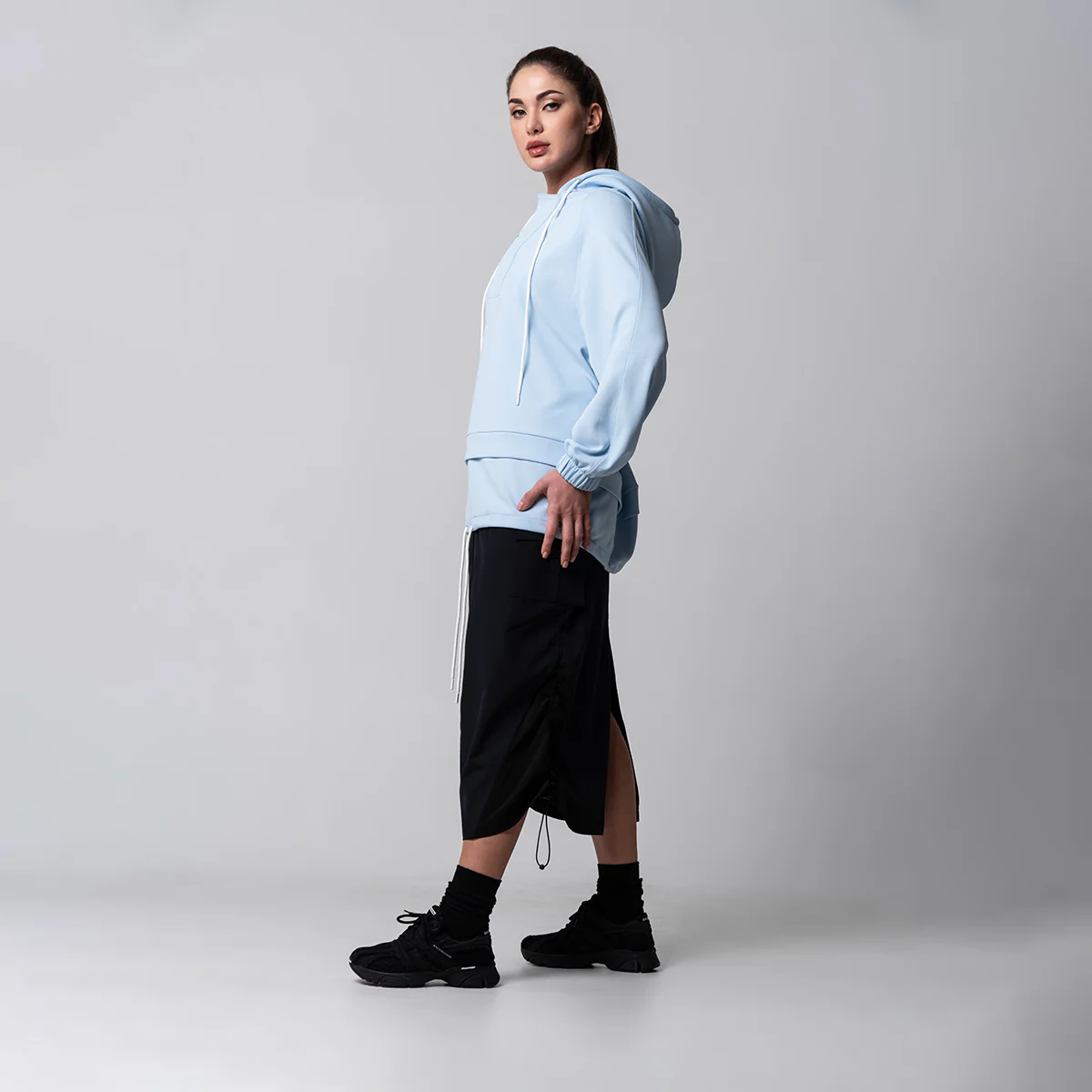Oversize Everyday Wears Trendy Hoodies Tunic for Women - Image 3