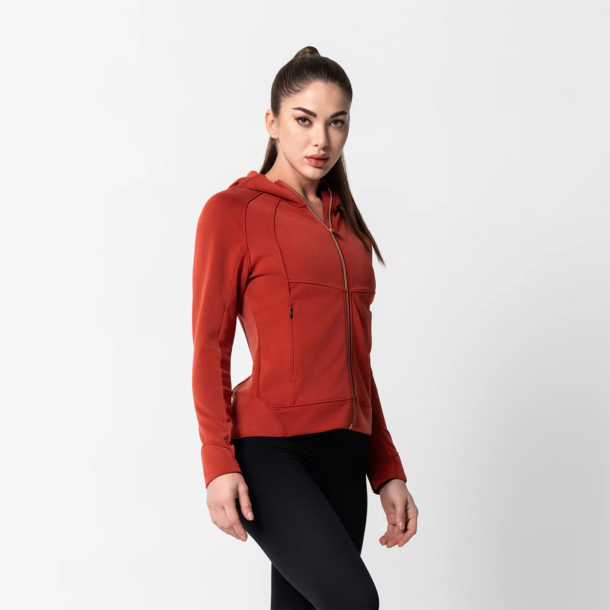 Athleisure Fancy Logo Jacket for Women - Image 11