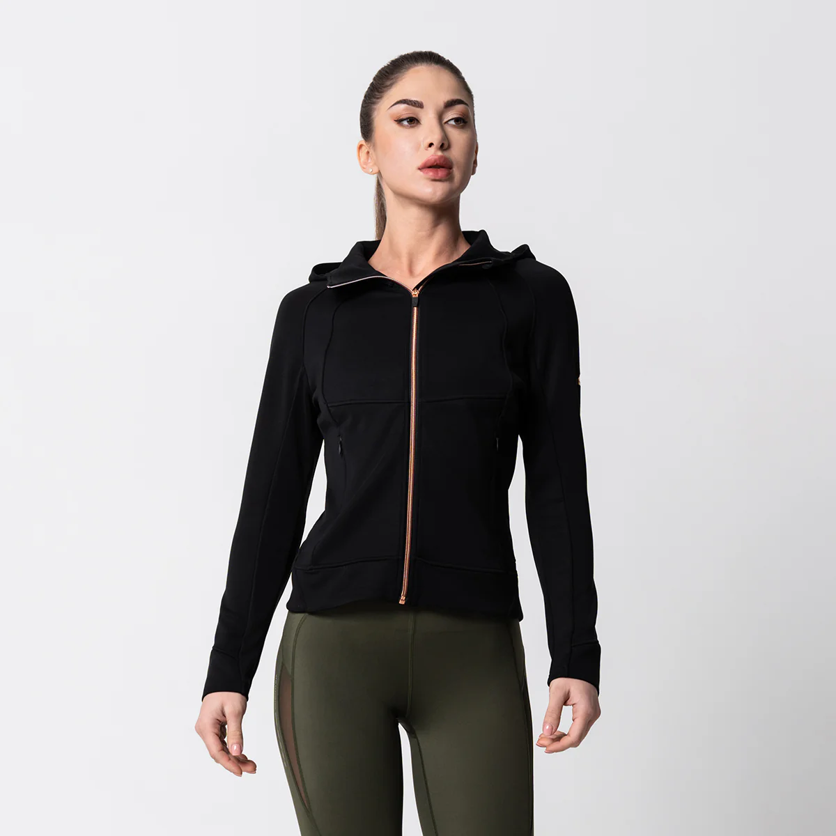 Athleisure Fancy Logo Jacket for Women - Image 21