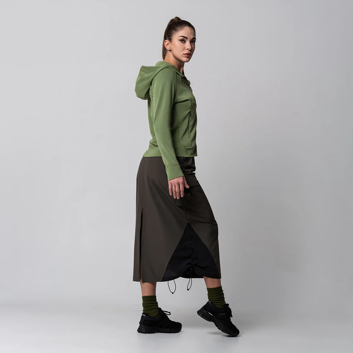 Athleisure Fancy Logo Jacket for Women - Image 3