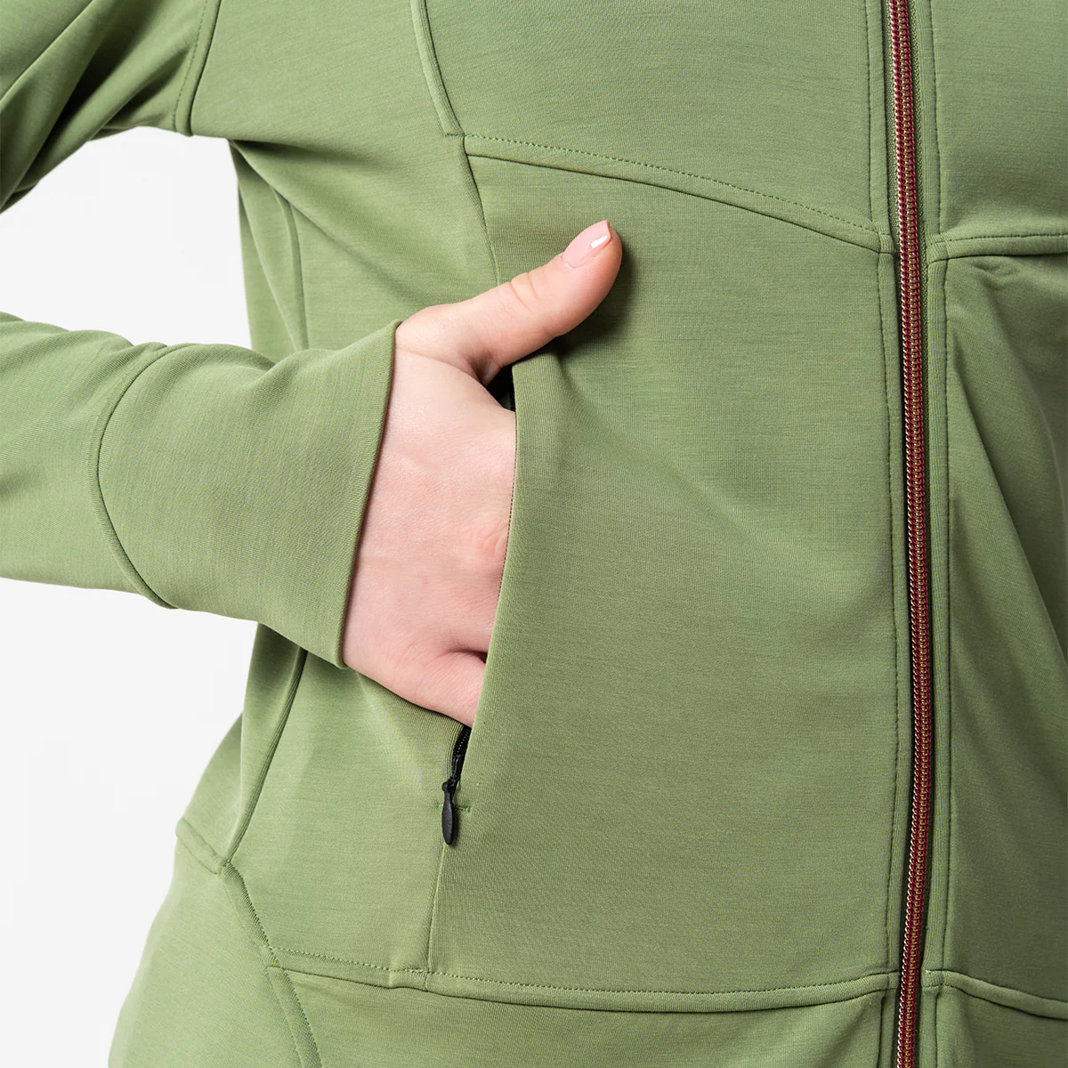 Athleisure Fancy Logo Jacket for Women - Image 7