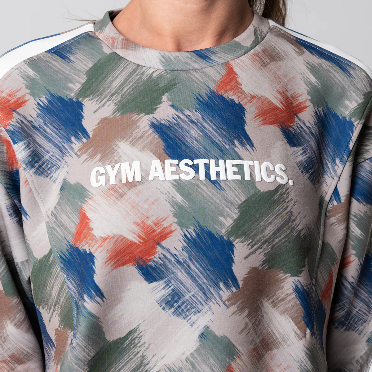 Oversize Everyday Wears Pattern Sweatshirt Tunic for Women - Image 5