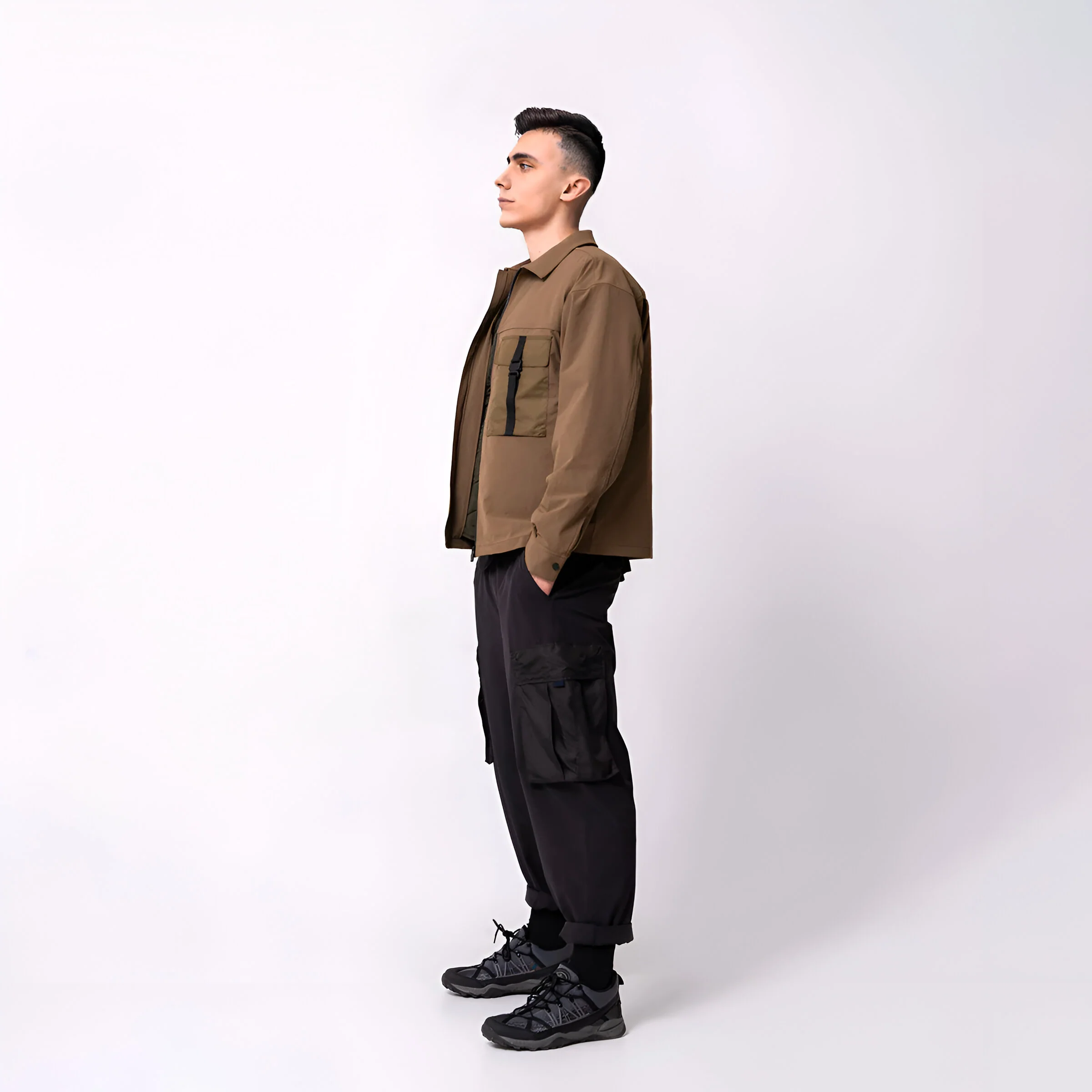 2in1 Functional Trendy Jacket Detachable Vest for Men - Image 3