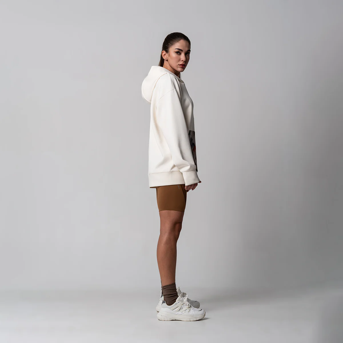 Oversize Everyday Wears flocking print Hoodies Pattern pocket for Unisex - Image 16