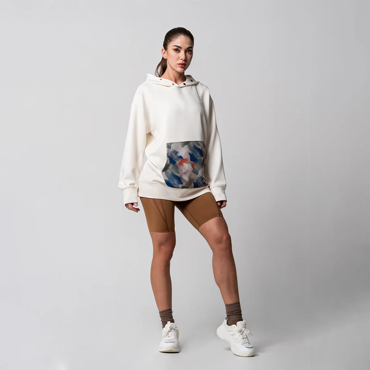 Oversize Everyday Wears flocking print Hoodies Pattern pocket for Unisex - Image 18