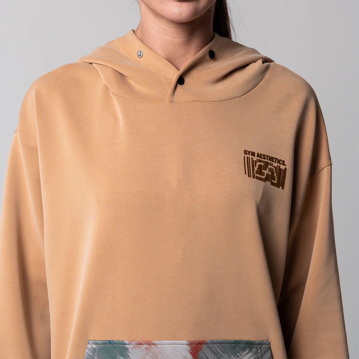 Oversize Everyday Wears flocking print Hoodies Pattern pocket for Unisex - Image 5