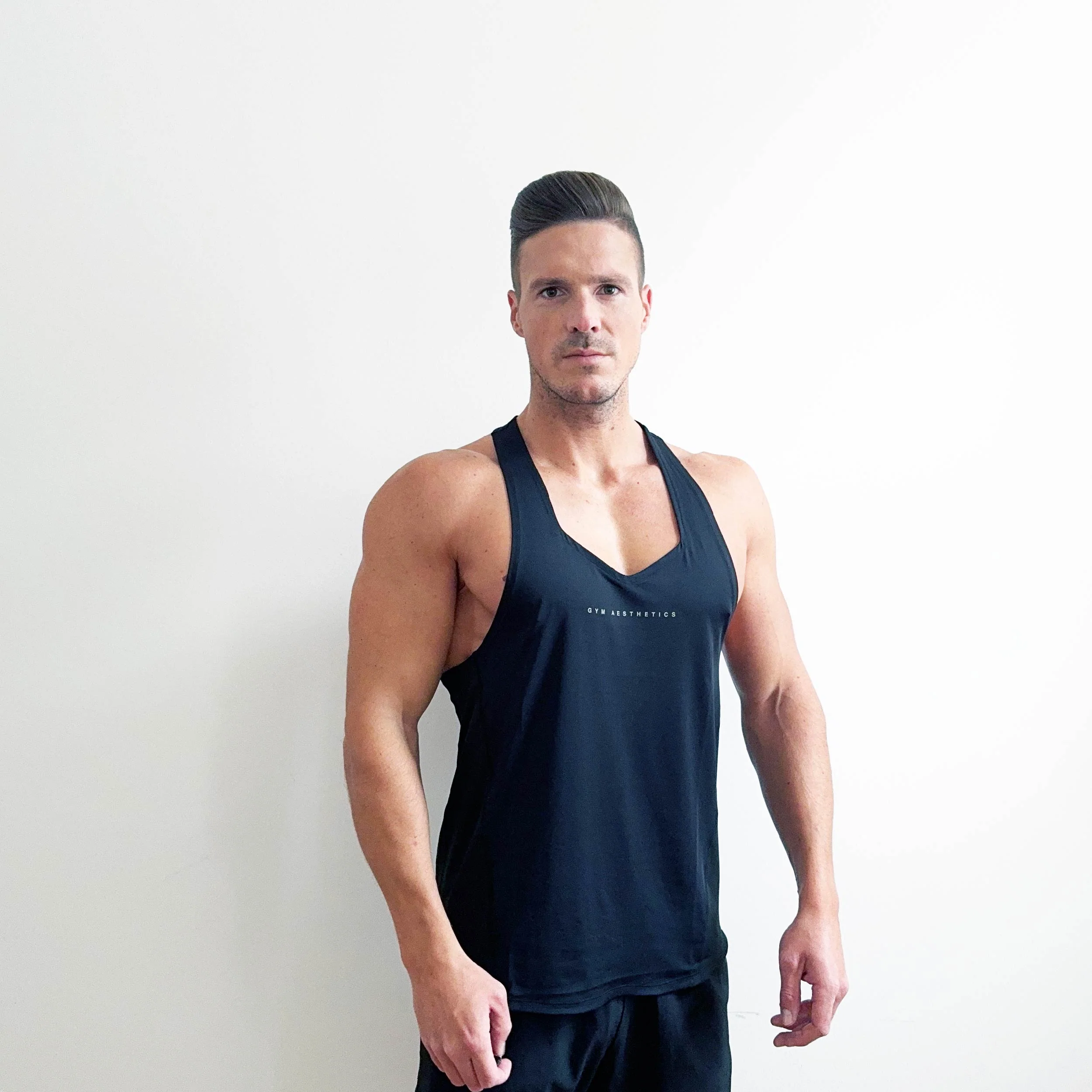 GA Tech Body Builder Essential Stringer Y Back for Men - Image 10