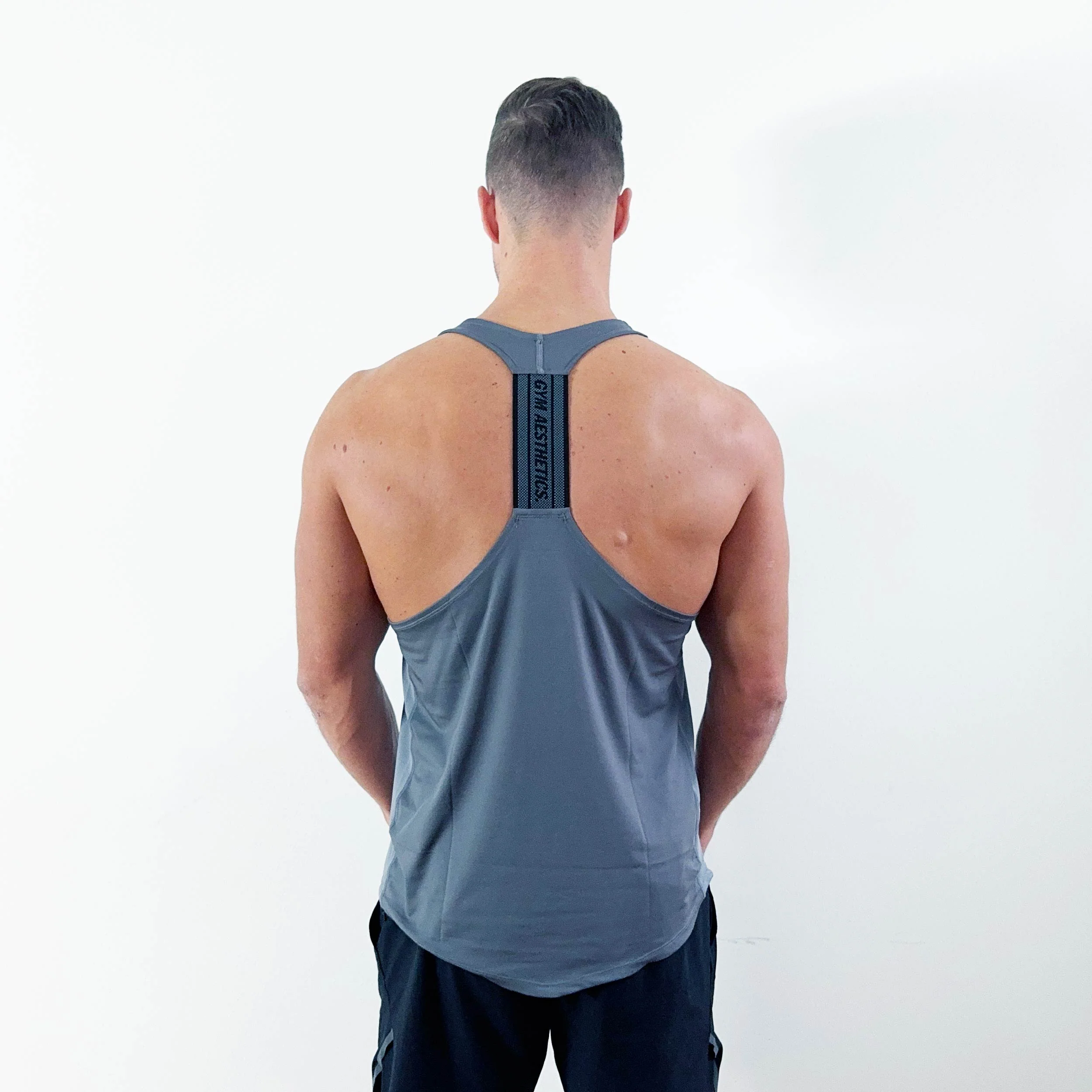 GA Tech Body Builder Essential Stringer Y Back for Men - Image 18