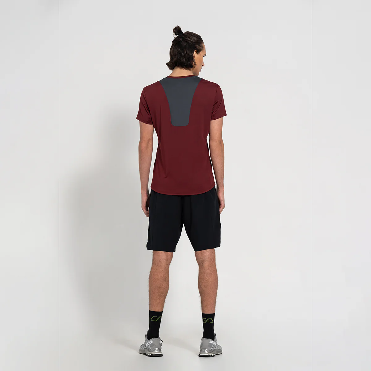Fabric Blocking Activewear Performance 9 inch Shorts for Men - Image 14