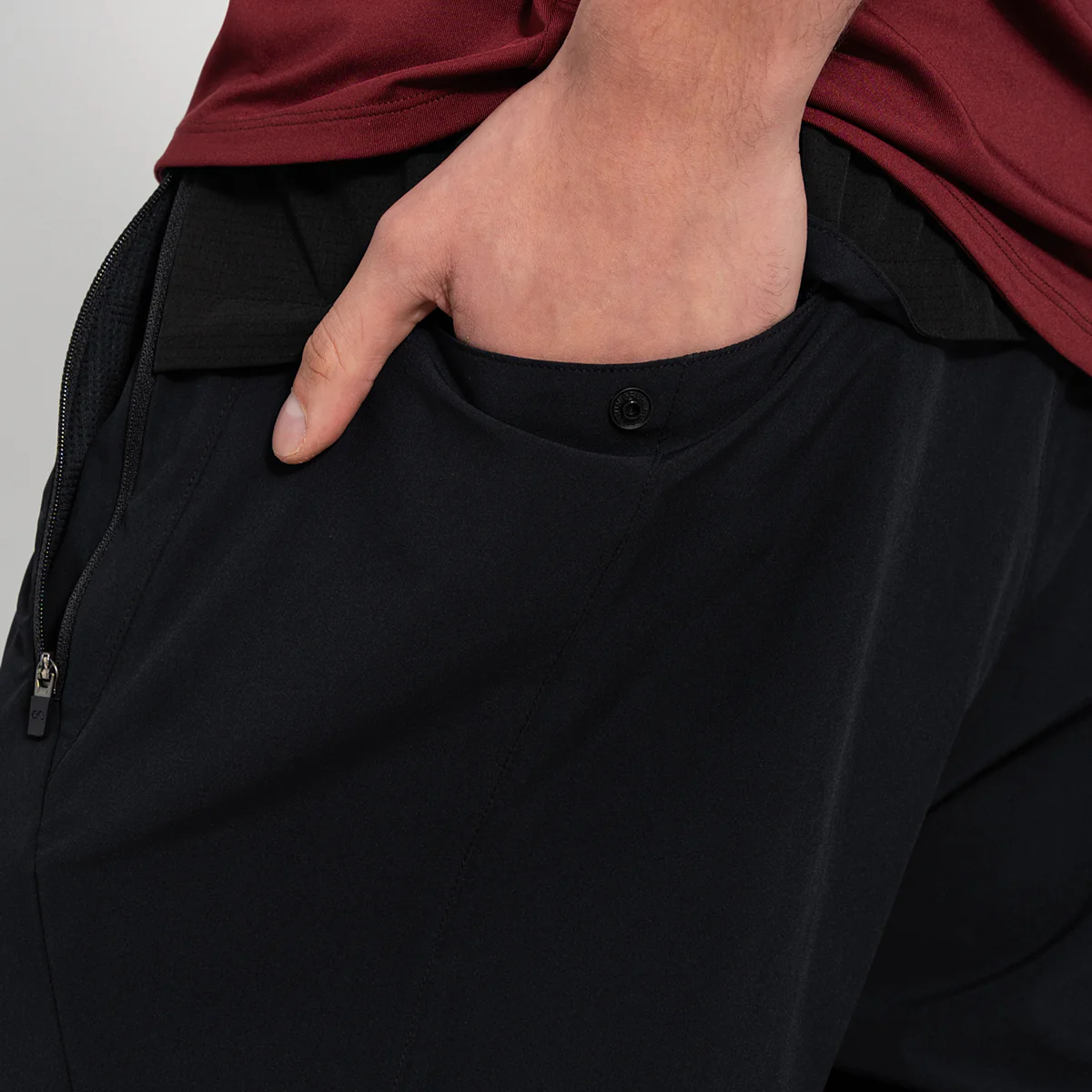 Fabric Blocking Activewear Performance 9 inch Shorts for Men - Image 20