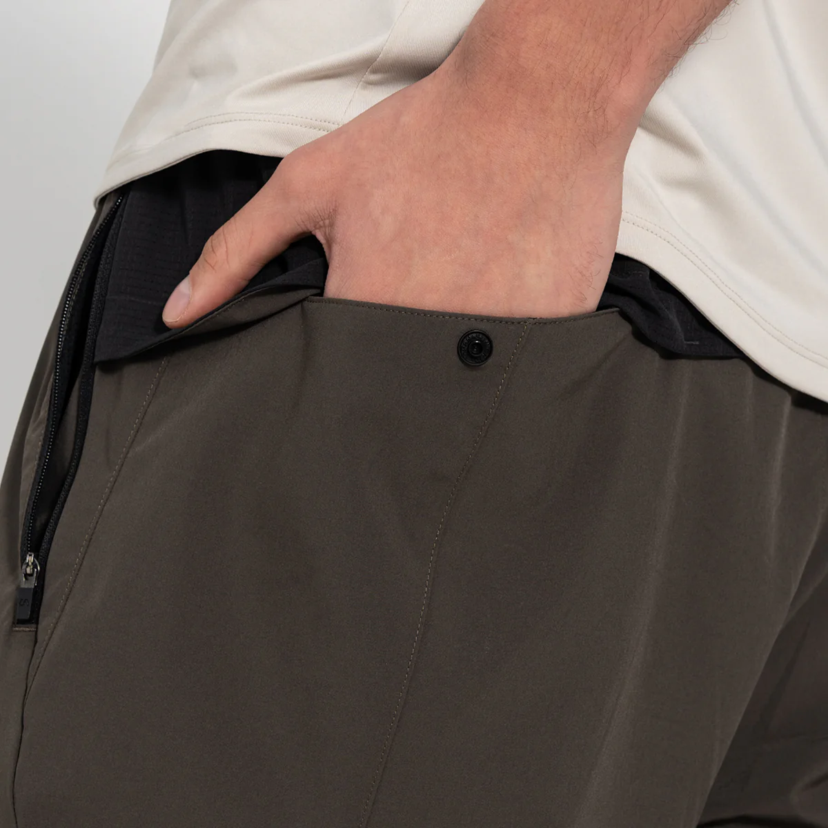 Fabric Blocking Activewear Performance 9 inch Shorts for Men - Image 40