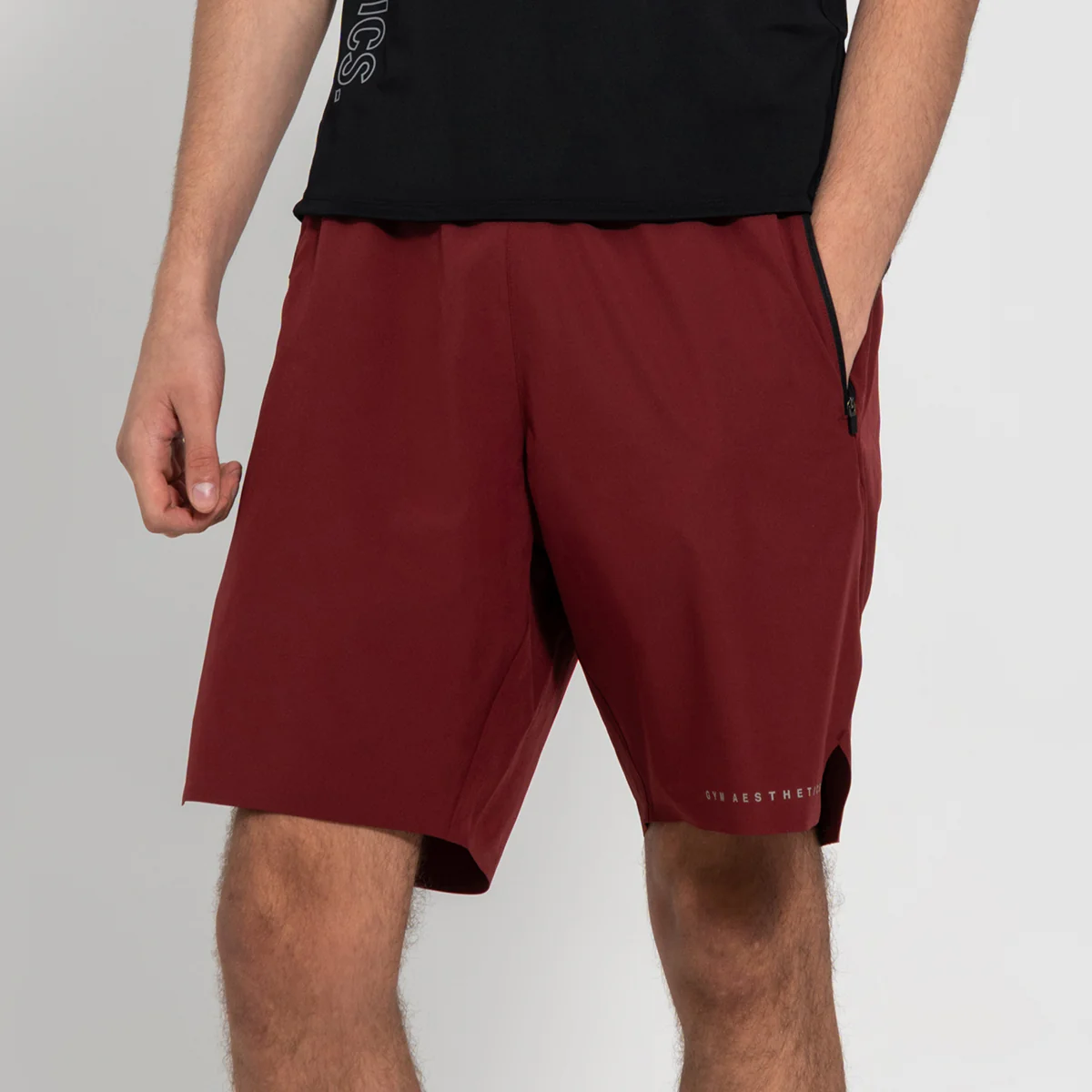 Fabric Blocking Activewear Performance 9 inch Shorts for Men - Image 41