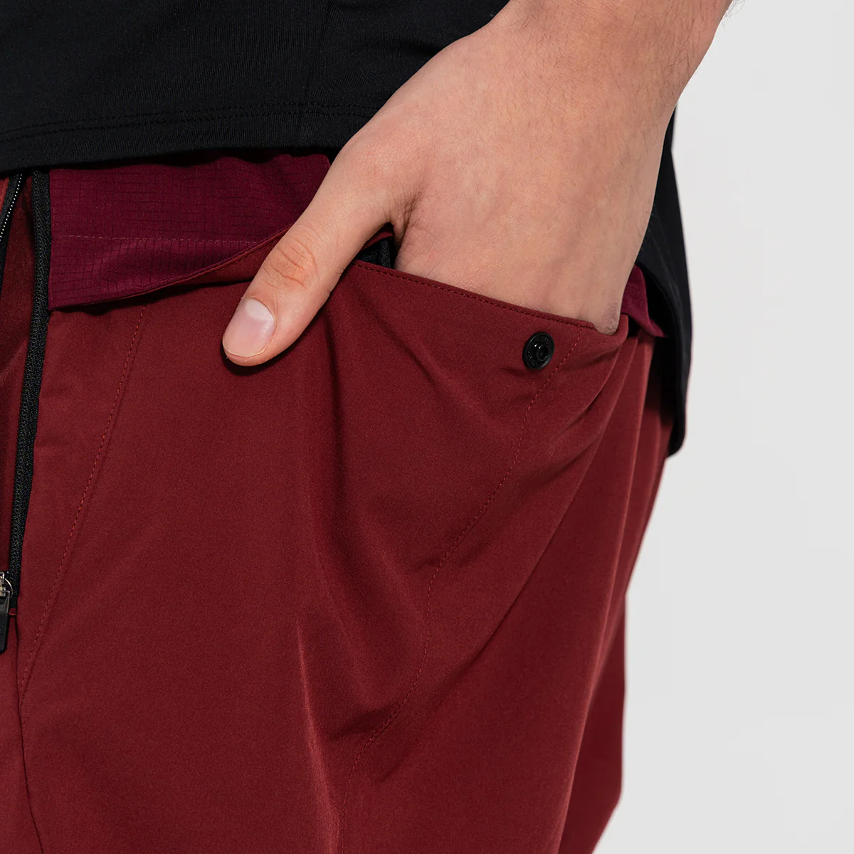 Fabric Blocking Activewear Performance 9 inch Shorts for Men - Image 50