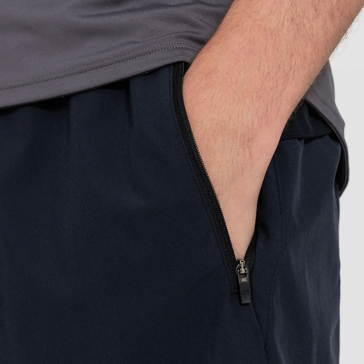 Fabric Blocking Activewear Performance 9 inch Shorts for Men - Image 55