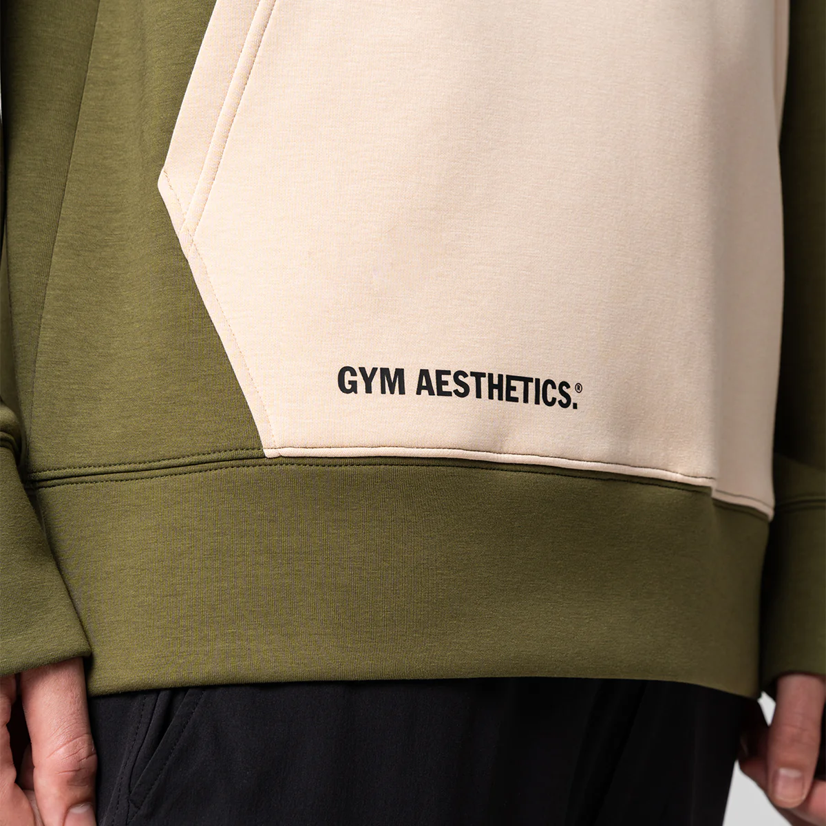 Oversize Everyday Wears Color Blocking Hoodies for Men - Image 11