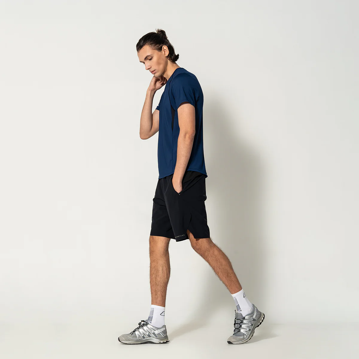 GA Tech Activewear Performance Breathable Mesh Blocking T Shirt for Men - Image 3