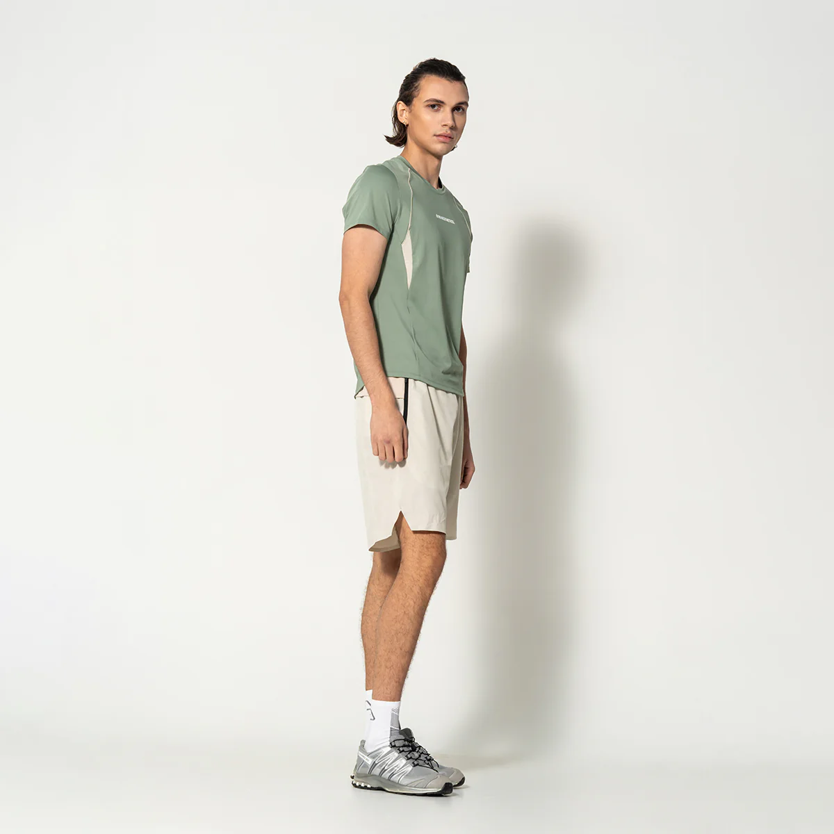 GA Tech Activewear Performance Breathable Mesh Blocking T Shirt for Men - Image 33