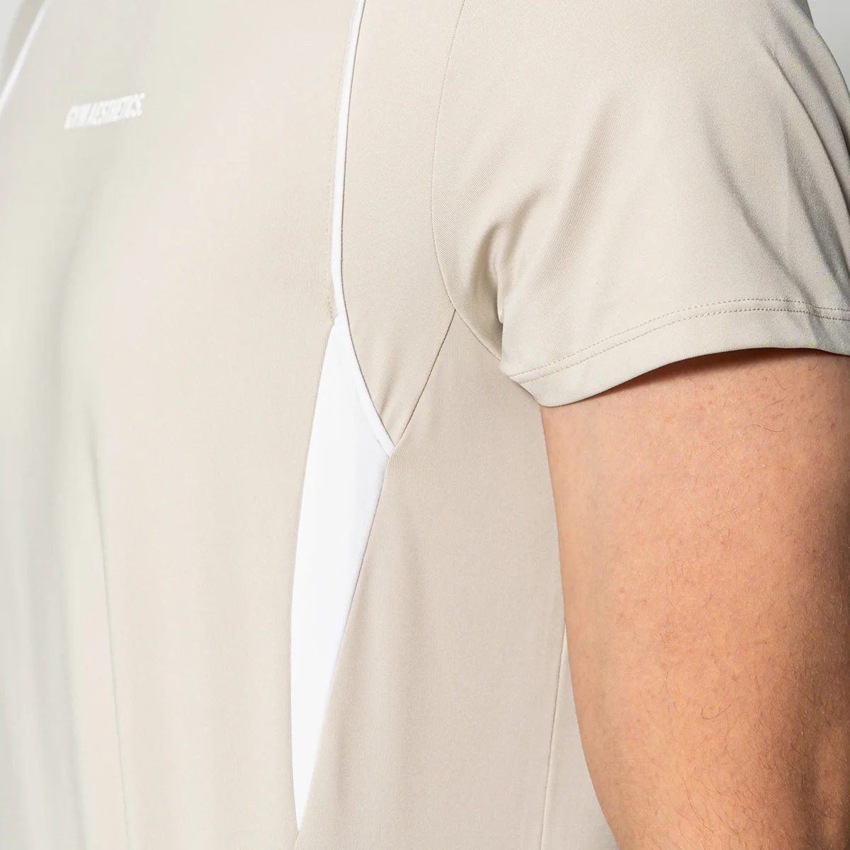 GA Tech Activewear Performance Breathable Mesh Blocking T Shirt for Men - Image 41