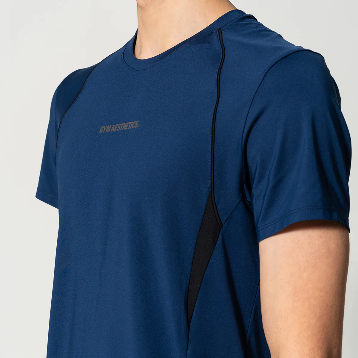 GA Tech Activewear Performance Breathable Mesh Blocking T Shirt for Men - Image 5
