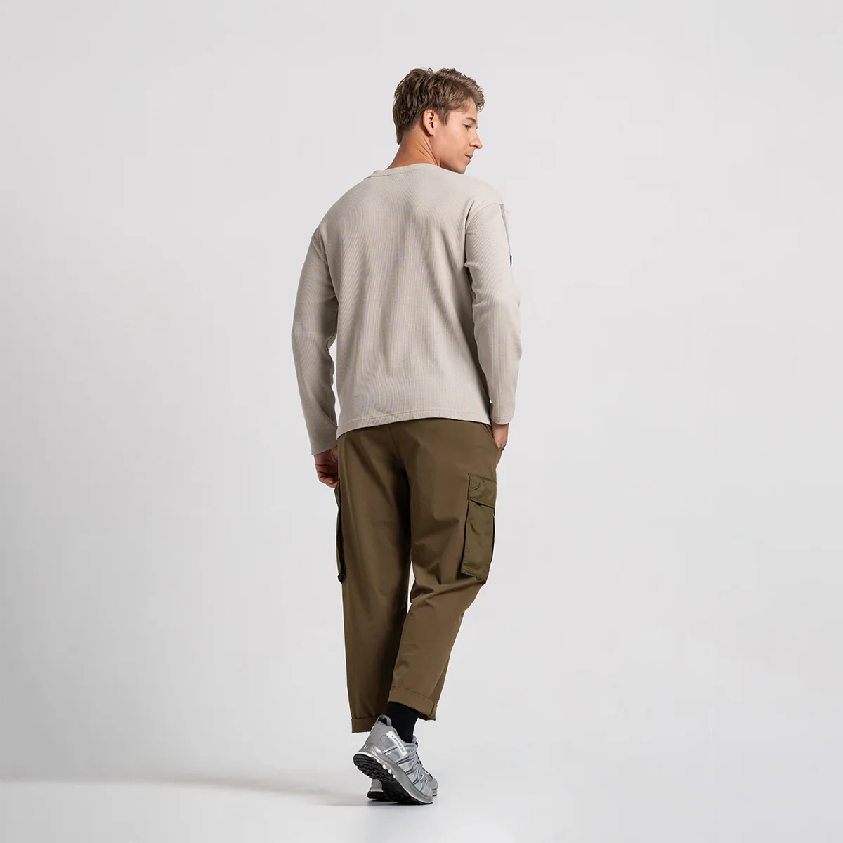 Waffle Everyday Wears T Shirt for Men - Image 12