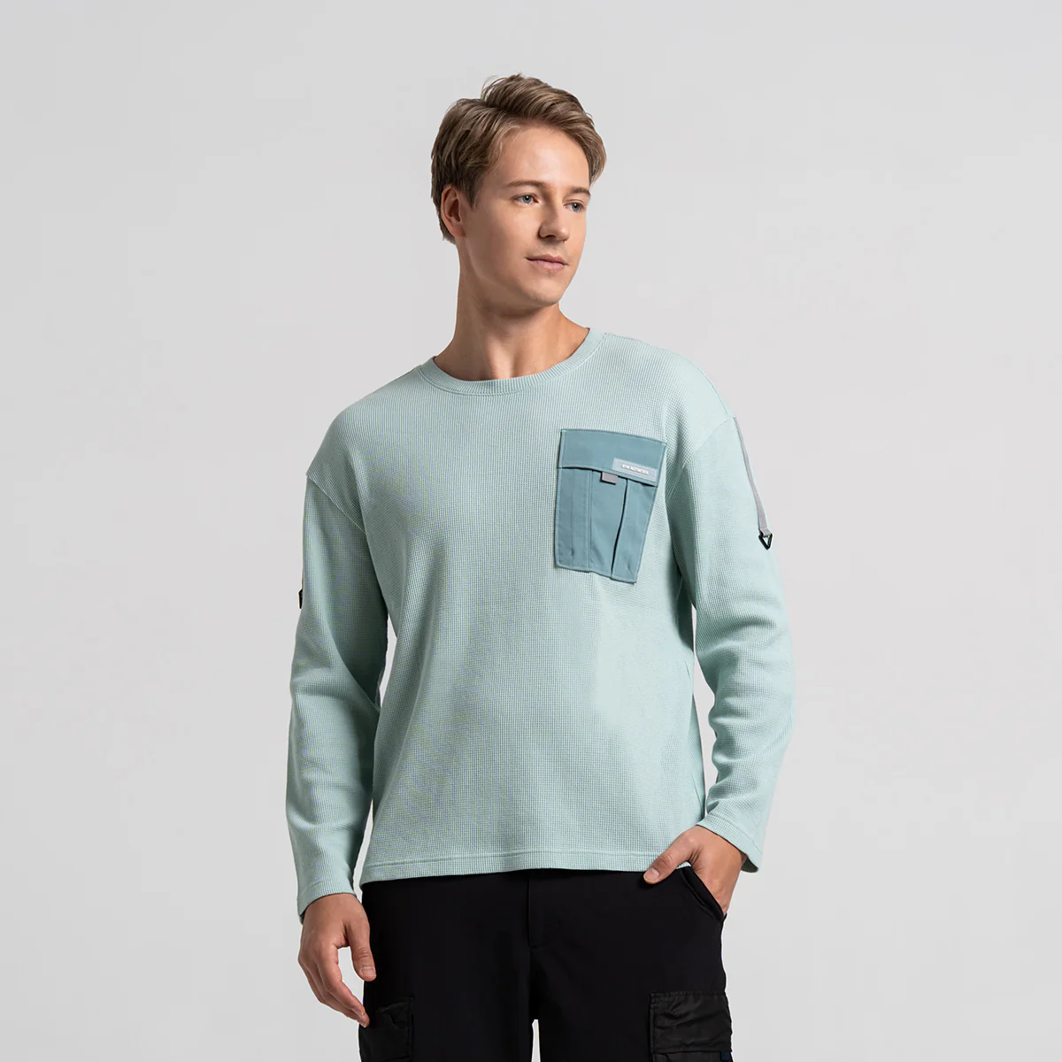 Waffle Everyday Wears T Shirt for Men - Image 17