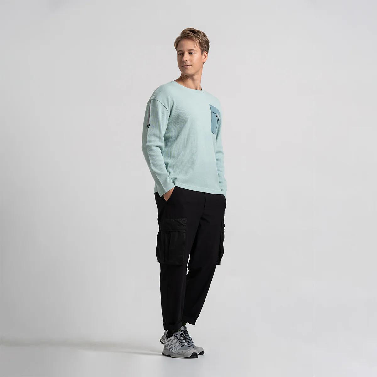 Waffle Everyday Wears T Shirt for Men - Image 19
