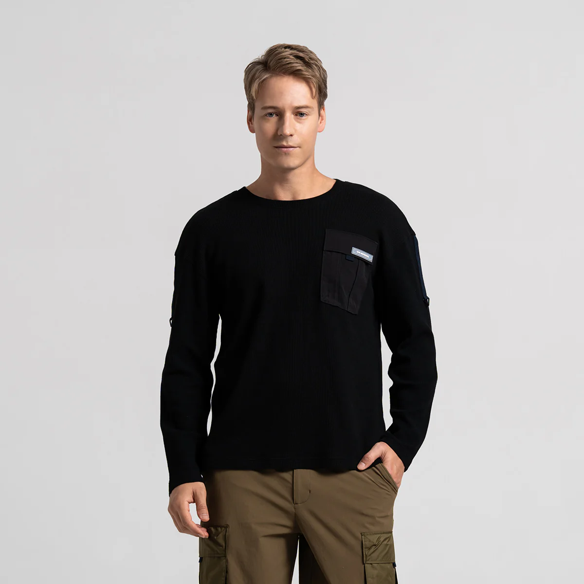 Waffle Everyday Wears T Shirt for Men - Image 33