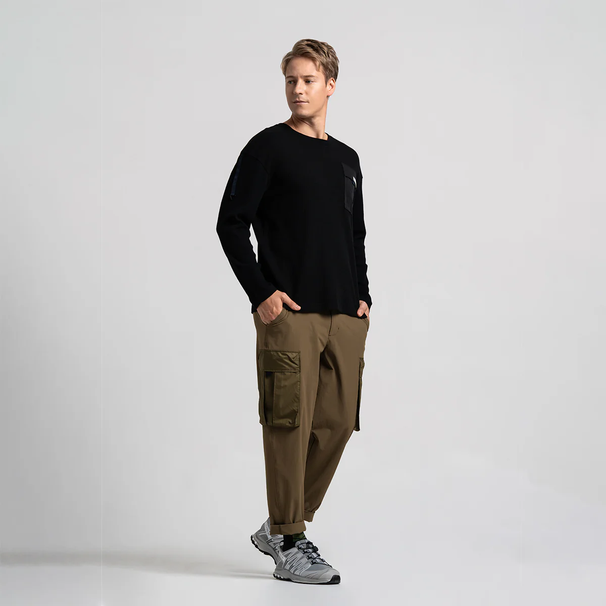 Waffle Everyday Wears T Shirt for Men - Image 35