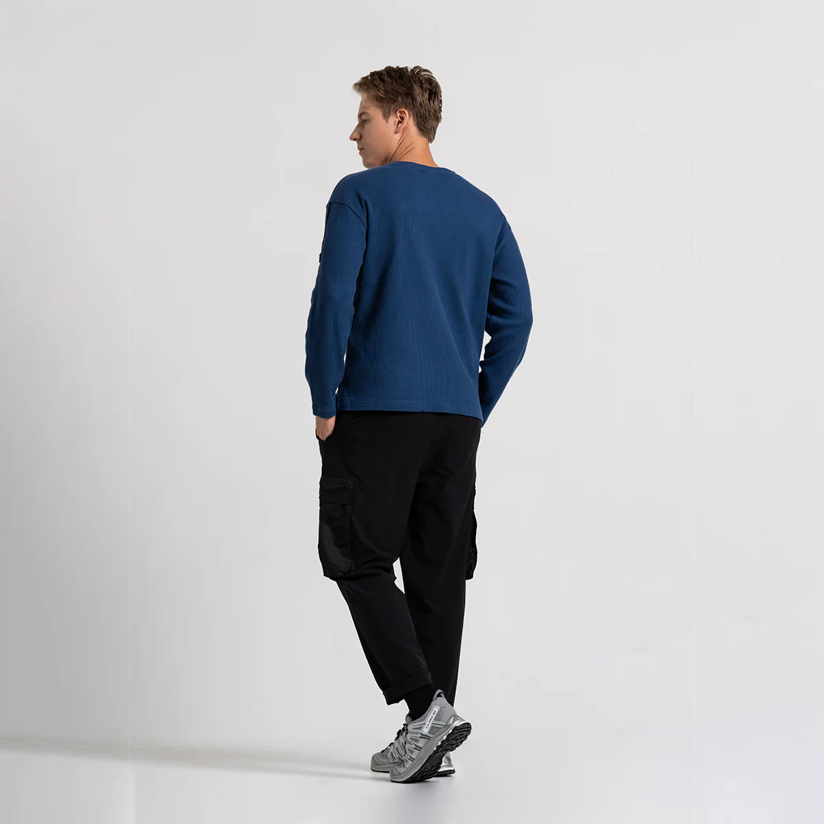 Waffle Everyday Wears T Shirt for Men - Image 4