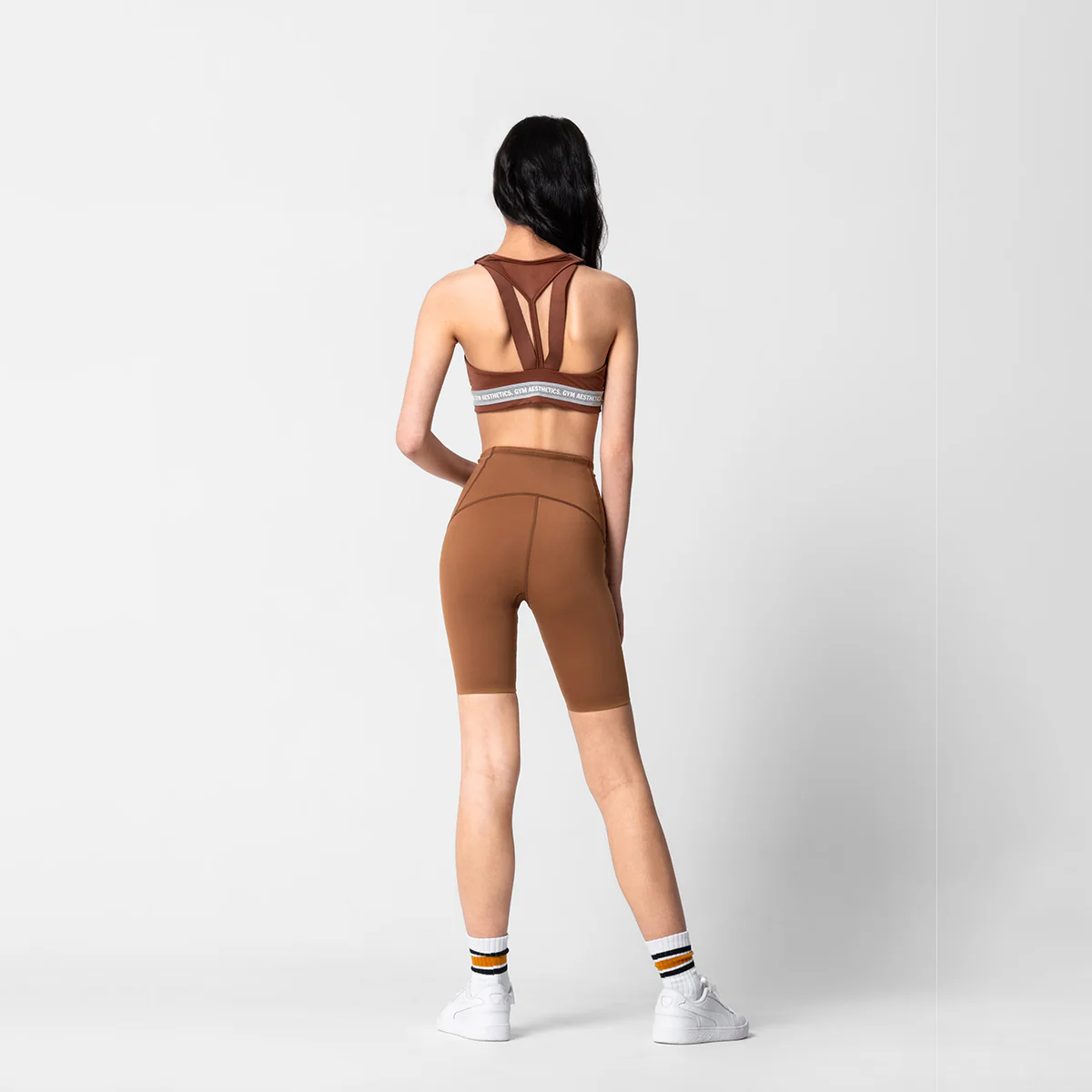 Activewear Mesh Blocking Tight shorts for Women - Image 11
