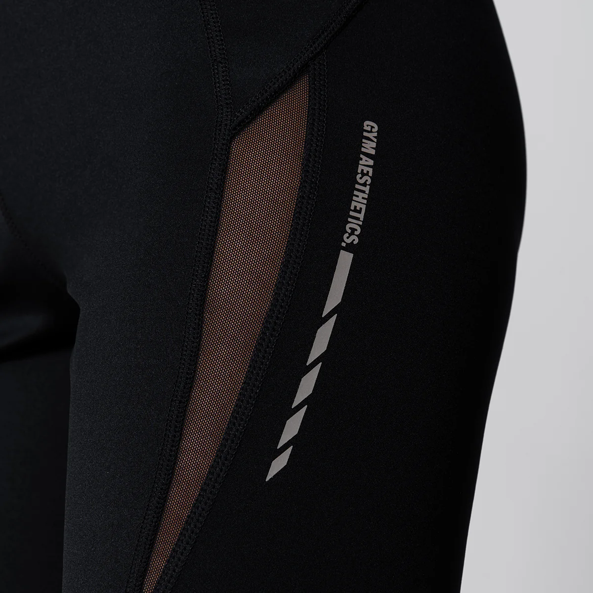 Activewear Mesh Blocking Tight shorts for Women - Image 20