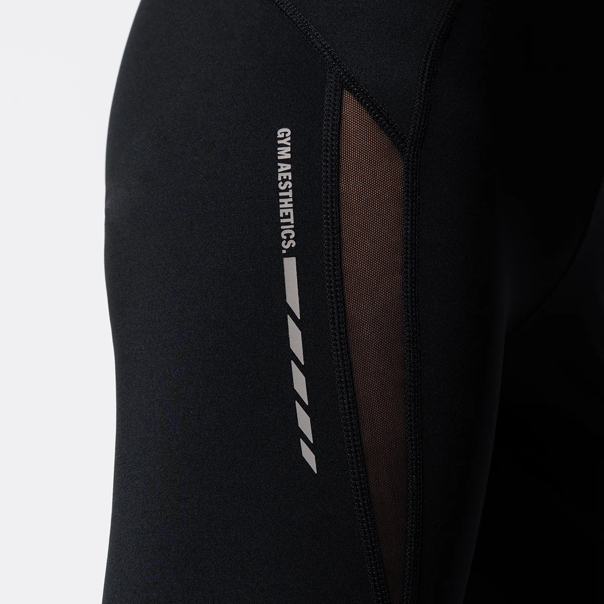 Activewear Mesh Blocking Tight shorts for Women - Image 21