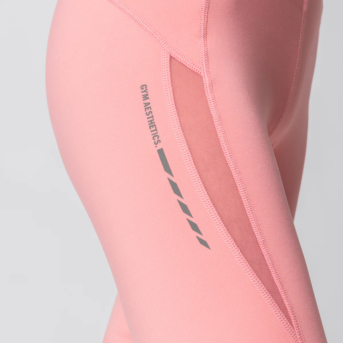 Activewear Mesh Blocking Tight shorts for Women - Image 37