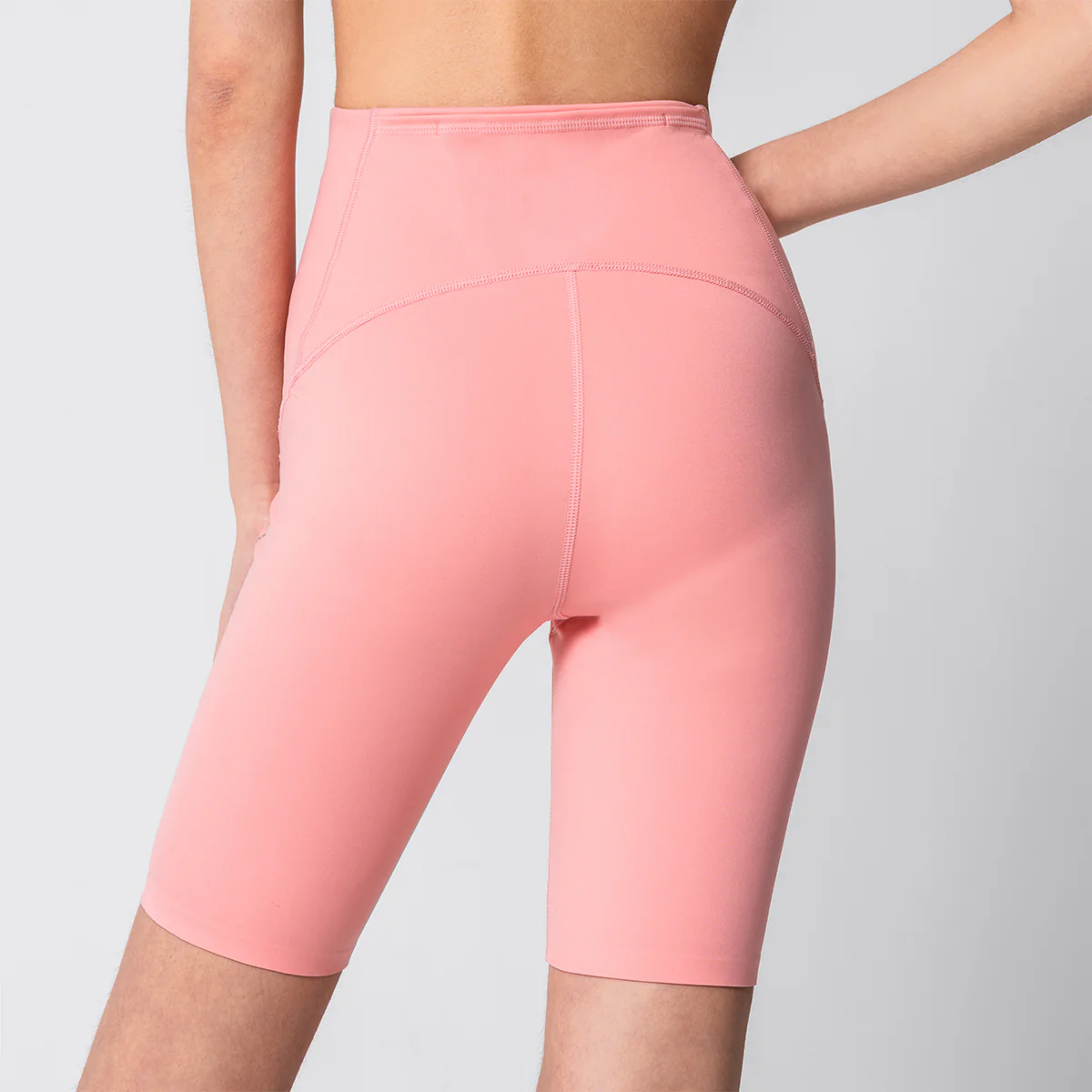 Activewear Mesh Blocking Tight shorts for Women - Image 38