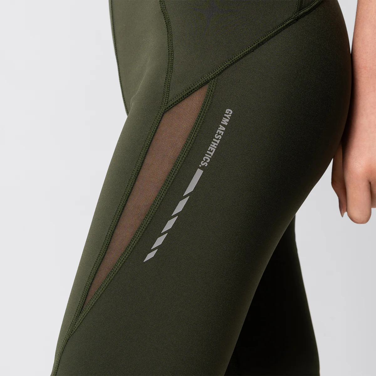 Activewear Mesh Blocking Tight shorts for Women - Image 5