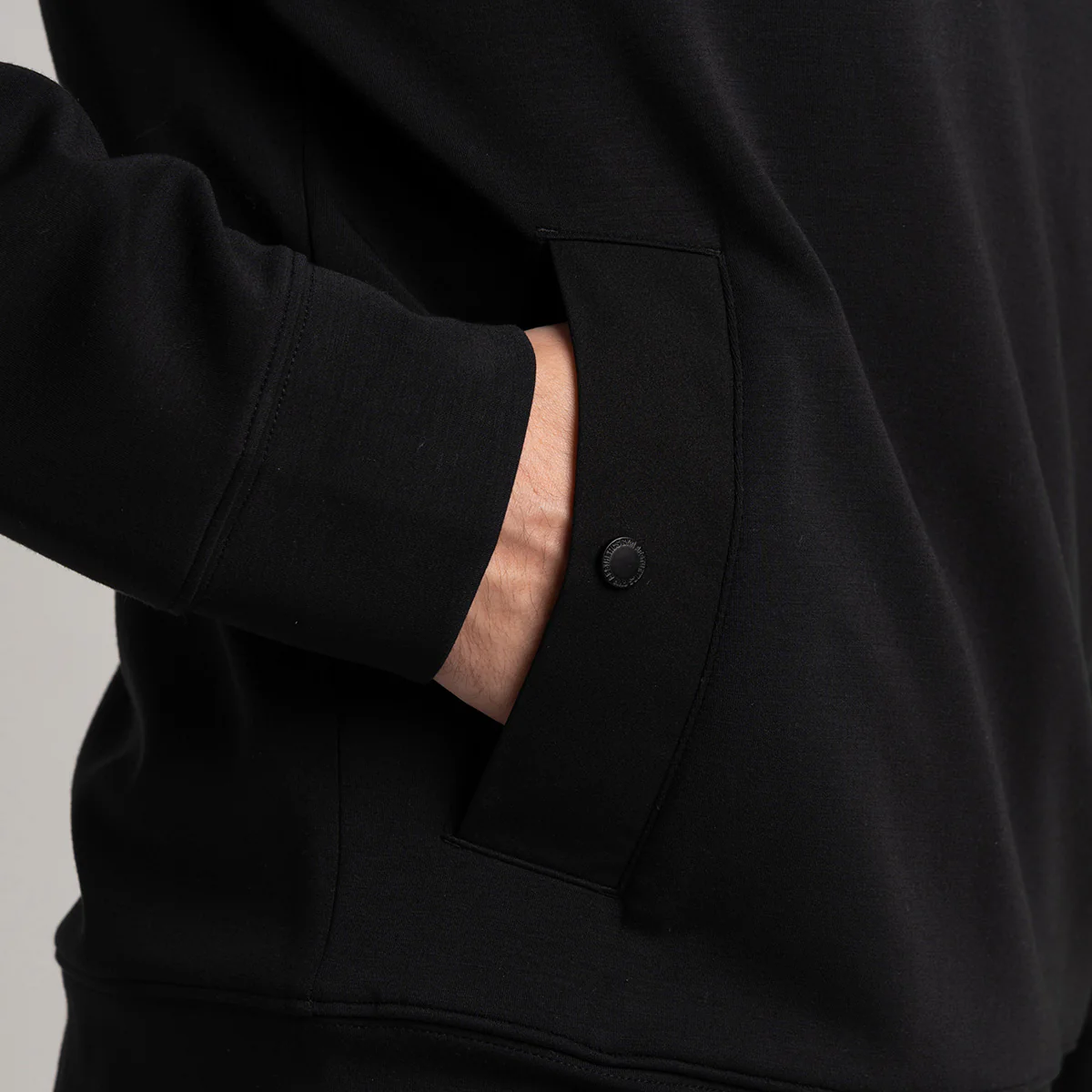 Fabric Blocking Athleisure Trendy Hoodies for Men - Image 5