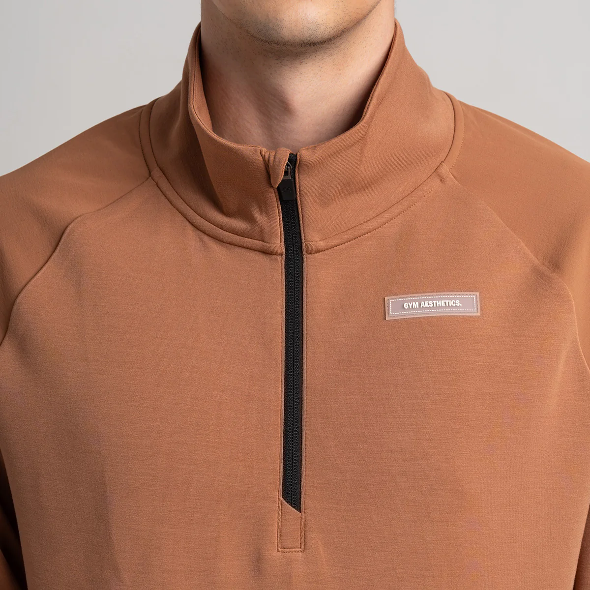 Half Zip Athleisure Trendy Hoodies for Men - Image 15