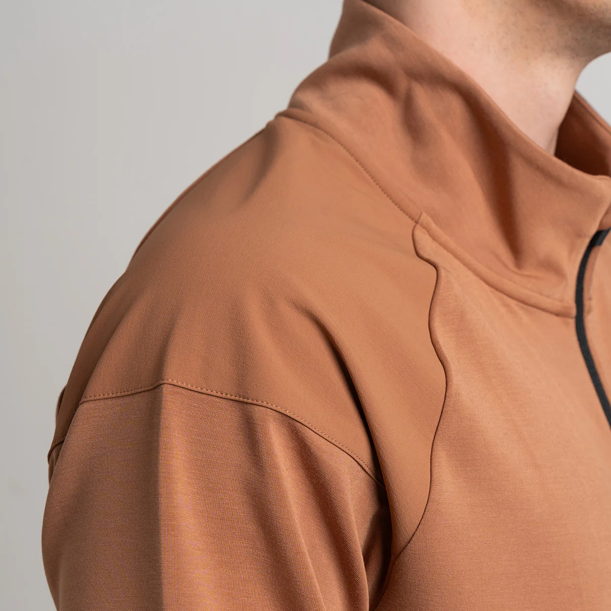 Half Zip Athleisure Trendy Hoodies for Men - Image 18